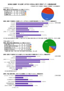 人手不足アンケート調査結果R0610のサムネイル